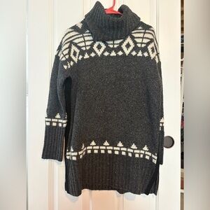 Banana Republic Cowl Neck Tunic Sweater Size Medium